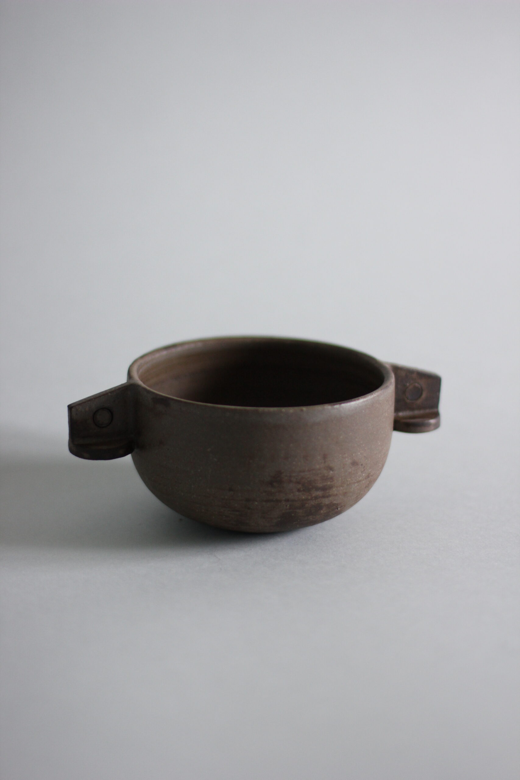 bol artisanal à double anse